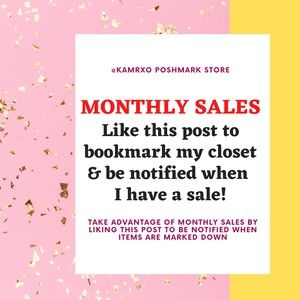 DON’T MISS OUT ON SALES!